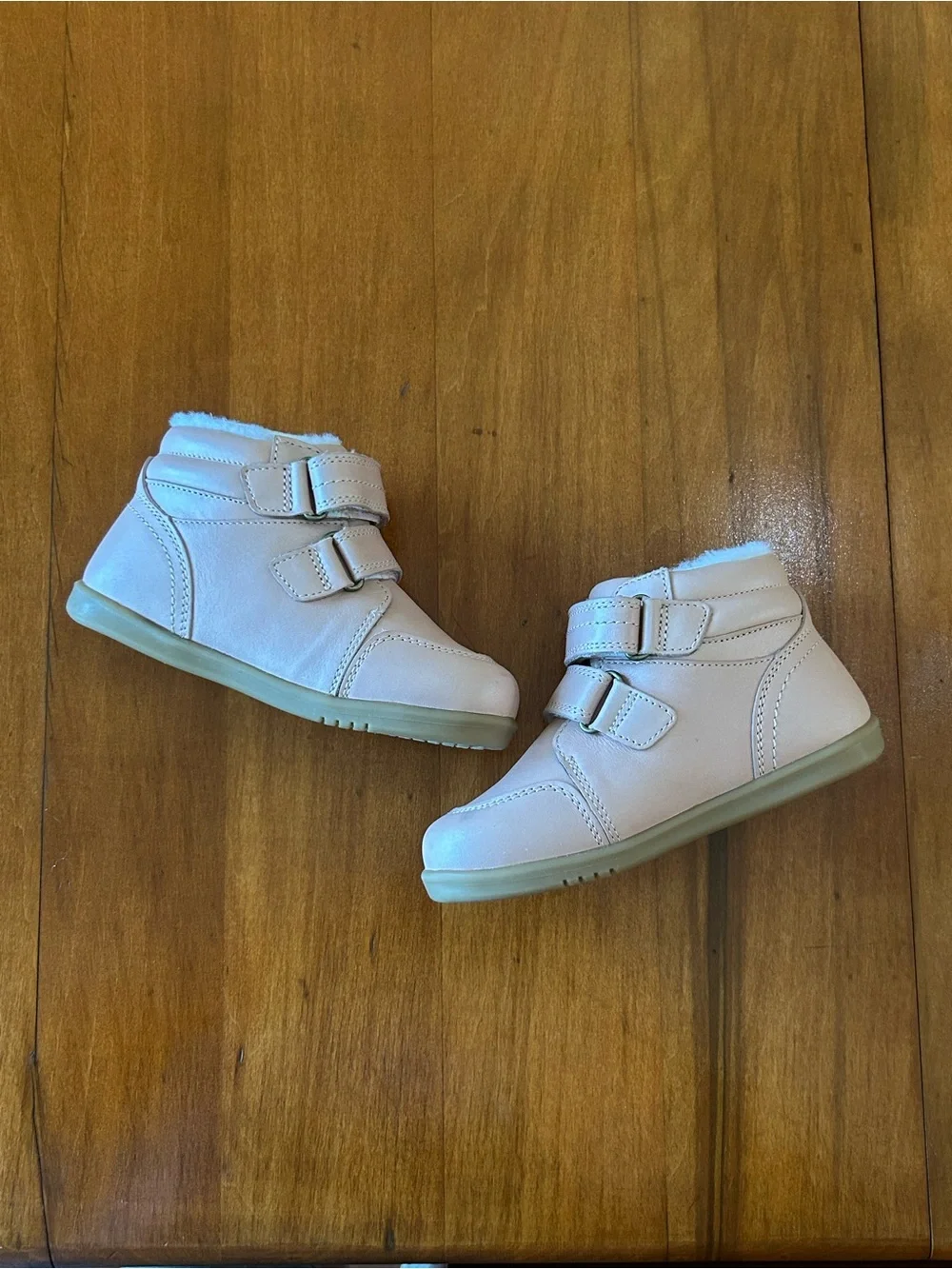 NWOT Bobux Leather Arctic Timber Dusk Pearl Boots Size EU26 US 9.5